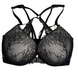 Victoria's Secret Very Sexy Black Lace Push Up Bra